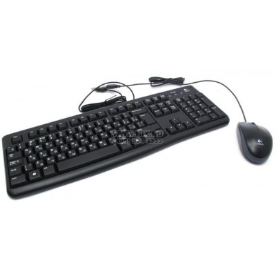 Logitech Desktop MK120 (Кл-ра,USB+Мышь 3кн,Roll,USB) 920-002561/-002552/-002543