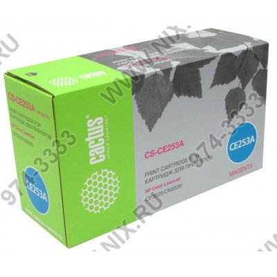 Картридж Cactus CS-CE253A Magenta для HP Color LJ CP3525/CM3530