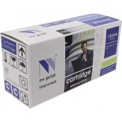 Картридж NV-Print аналог CB543A Magenta для HP LJ CM1312/CP1215/1515/1518