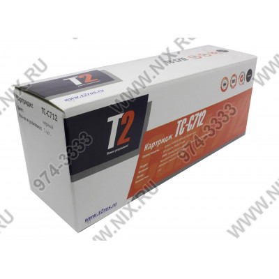 Картридж T2 TC-C712 для HP LJ P1005/6, LBP3010/3010B