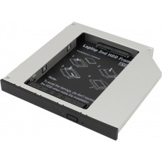 Espada SS12 Шасси для 2.5" SATA HDD 9.5мм для установки в SATA 12.7мм отсек оптического привода ноутбука