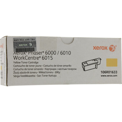 Тонер-картридж XEROX 106R01633 Yellow для Phaser 6000/6010