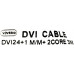VCOM VDV6300-3м Кабель монитор - SVGA card DVI-D (25M -25M) 3м 2 фильтра