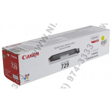 Тонер-картридж Canon 729 Yellow для LBP7010C серии