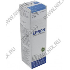 Чернила Epson T6642 Cyan (70мл) для EPS Inkjet L100