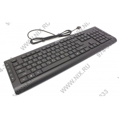 Клавиатура A4Tech KD-600L Black USB 104КЛ+10КЛ М/Мед, подсветка клавиш