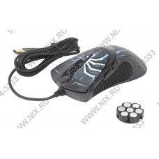 A4Tech Game Laser Mouse XL-747H-Blue (3600dpi) (RTL) USB 7but+Roll