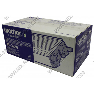 Тонер-картридж Brother TN-3280 для HL5340D/5350DN/5370DW/5380DN/DCP8085/8070/MFC8370/8880 (повышенной ёмкости)