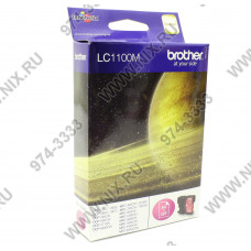 Картридж Brother LC1100M Magenta для DCP-385C, DCP-6690CW, MFC-990CW