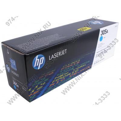 Картридж HP CE411A (№305A) Cyan для HP LaserJet Pro 300/400, 300mfp/400mfp