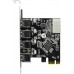 Orient VA-3U4PE (RTL) PCI-Ex1, USB3.0, 4 port-ext