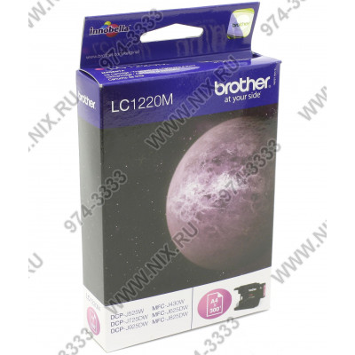 Картридж Brother LC1220M Magenta DCP-J525W/MFC-J430W/MFC-J825DW