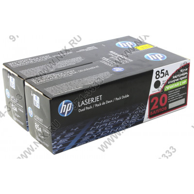 Картридж HP CE285AD/AF (№85A) Black Dual Pack для HP LaserJet P1102/P1102w