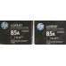 Картридж HP CE285AD/AF (№85A) Black Dual Pack для HP LaserJet P1102/P1102w