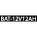Аккумулятор Gembird/Energene (MS)12-12/BAT-12V12AH (12V, 12Ah) для UPS