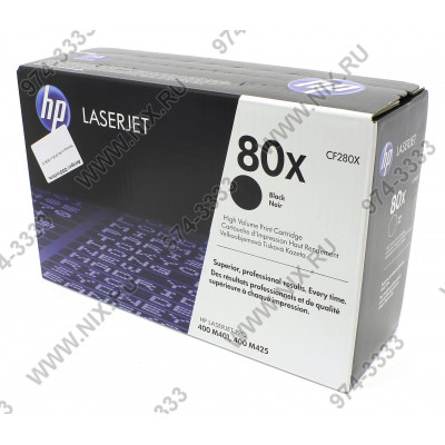 Картридж HP CF280X (№80X) для LJ Pro M401/M425 (повышенной ёмкости)
