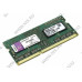 Kingston KVR13S9S8/4 DDR3 SODIMM 4Gb PC3-10600 CL9 (for NoteBook)