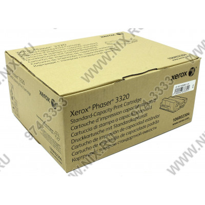 Тонер-картридж XEROX 106R02304 Black для Phaser 3320