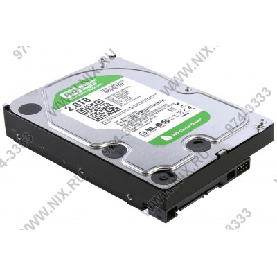 HDD 2 Tb SATA 6Gb/s Western Digital Green WD20EZRX 3.5