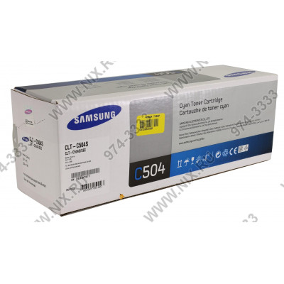 Тонер-картридж Samsung CLT-C504S Cyan для Samsung CLX-4195FN/4195FW, CLP-415N/415NW