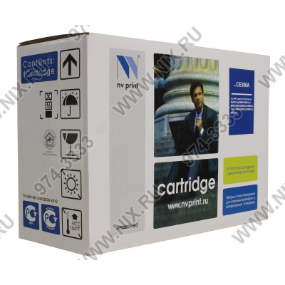Картридж NV-Print аналог CE390A Black для HP LaserJet Enterprise M4555mfp/601/602/603