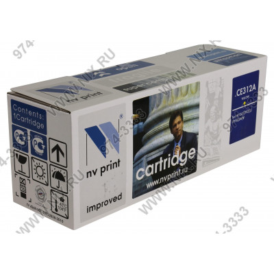 Картридж NV-Print аналог CE312A Yellow для HP LaserJet Pro CP1025(nw)