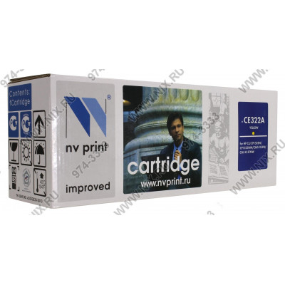 Картридж NV-Print аналог CE322A Yellow для HP LaserJet Pro CM1415, CP1525