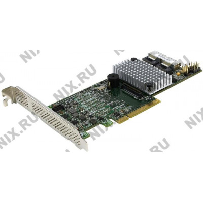 Broadcom/Avago/LSI MegaRAID SAS 9271-8i LSI00330 (RTL) PCI-Ex8, 8-port SAS/SATA 6Gb/s RAID 0/1/5/6/10/50/60, 1Gb