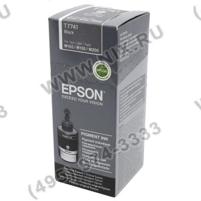 Чернила Epson T7741 Black для EPS M100/105/200