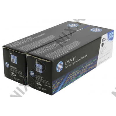 Картридж HP CB540AD (№125A) Black Dual Pack для HP LJ CP1215/CM1312 mfp/CP1515n/CP1518ni