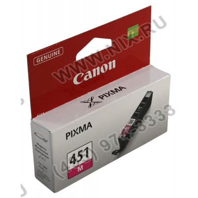 Чернильница Canon CLI-451M Magenta для PIXMA iP7240, MG5440/6340