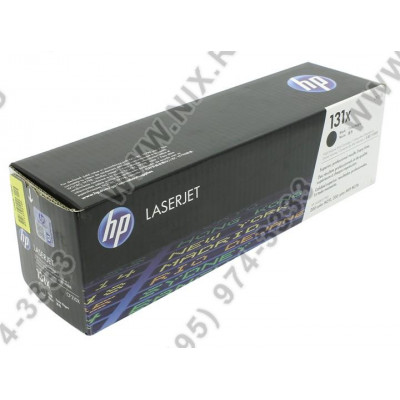 Картридж HP CF210X (№131X) Black для LaserJet Pro 200 M251/M276 (повышенной ёмкости)
