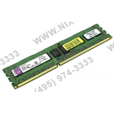 Kingston ValueRAM KVR16LR11D8/8 DDR3 RDIMM 8Gb PC3-12800 ECC Registered with Parity, Low Voltage CL11