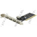 Orient DC-602 (RTL) PCI, USB2.0, 4 port-ext, 1 port-int