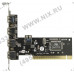 Orient DC-602 (RTL) PCI, USB2.0, 4 port-ext, 1 port-int