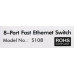 TENDA S108 8-Port Fast Ethernet Switch (8UTP 100Mbps)