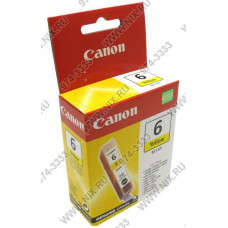 Чернильница Canon BCI-6Y Yellow для i865/905D/9100/965/990/9950, PIXMA MP750/760/780/iP3000/4000/5000/6000D/8500