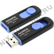 ADATA DashDrive UV128 AUV128-64G-RBE USB3.0 Flash Drive 64Gb