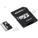 ADATA Premier AUSDX64GUICL10-RA1 microSDXC Memory Card 64Gb UHS-I U1 + microSD--SD Adapter