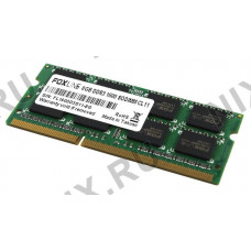 Foxline DDR3 SODIMM 8Gb PC3-12800 CL11 (for NoteBook)