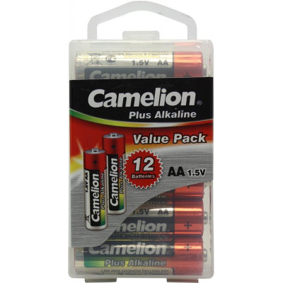 Camelion LR6-HP12, Size "AA", 1.5V, щелочной (alkaline) уп. 12 шт