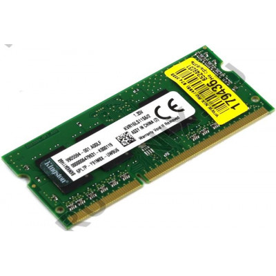 Kingston ValueRAM KVR16LS11S6/2 DDR3 SODIMM 2Gb PC3-12800 CL11 (for NoteBook)