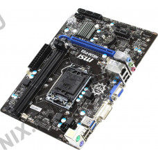 MSI H81M-P33 (OEM) LGA1150 H81 PCI-E Dsub+DVI GbLAN SATA MicroATX 2DDR3