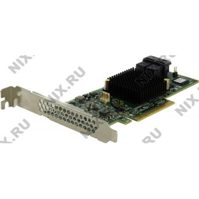 LSI MegaRAID SAS 9341-8i LSI00407/05-26106-00(H/I) (RTL) PCI-Ex8,8-port SAS/SATA 12Gb/s RAID 0/1/5/10/50