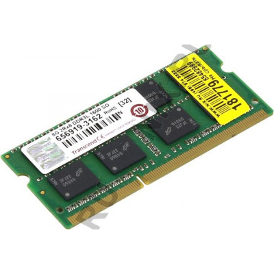 Transcend TS1GSK64W6H DDR3 SODIMM 8Gb PC3-12800 CL11 (for NoteBook)