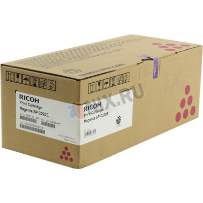 Тонер-картридж Ricoh SP C220E Magenta для Aficio SP C240SF/C240DN