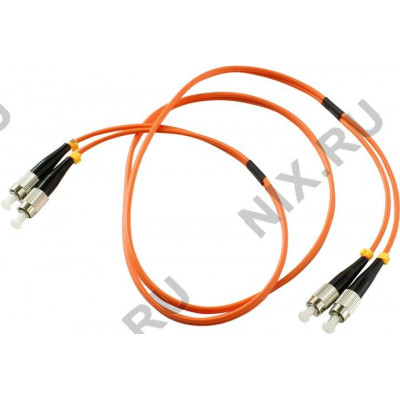 Patch cord ВО, FC-FC, Duplex, MM 50/125 1м