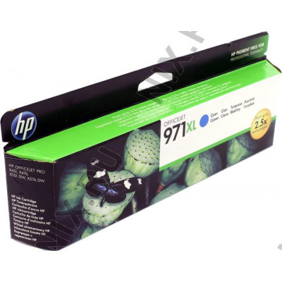 Картридж HP CN626AE (№971XL) Cyan для HP Officejet Pro X451/X551 (повышенной емкости)