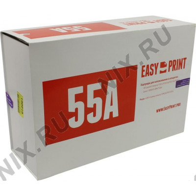 Картридж EasyPrint LH-55A для HP LJ Enterprise P3015/P3015d/P3015dn/P3015x, Canon LBP6750dn
