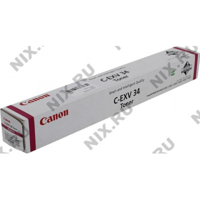 Тонер-картридж Canon C-EXV34 Magenta для iR C2020/2025/2030/2220/2225/2230